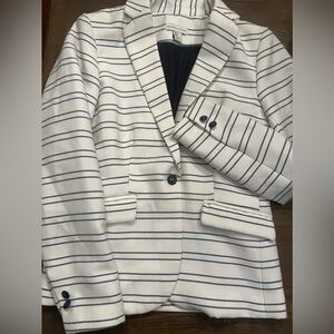 Striped Blazer